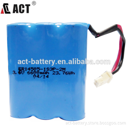 3.6V lithium dry battery aa er14505